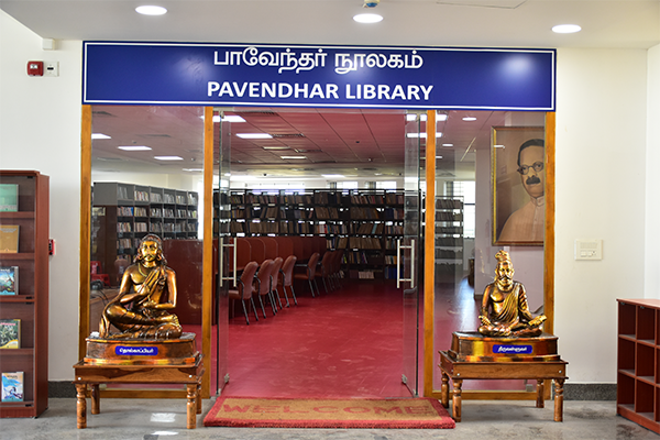Pāvēntar Library , Chennai.